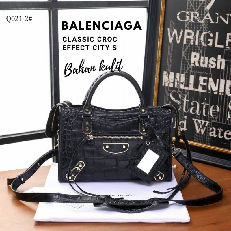 TAS WANITA BALENCIAGA IMPORT PREMIUM KULIT