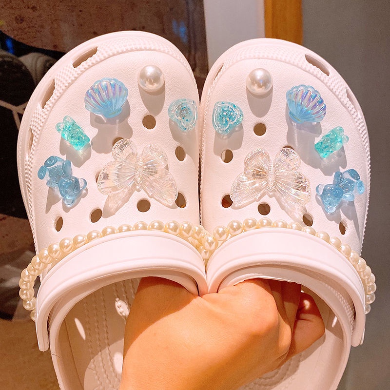 Crocs Charms Aksesoris Rantai Sepatu Mutiara Crocs Jibbitz Untuk Hadiah Anak Laki-Laki Dan Perempuan