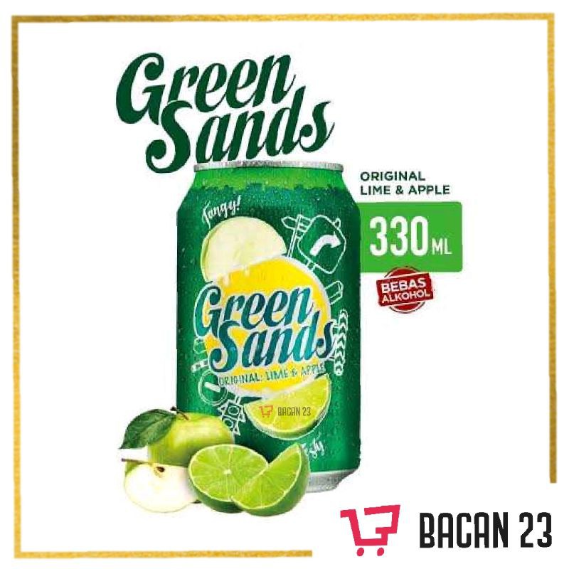 

Green Sands Original Lime Apple (330ml) / Minuman Kaleng / Bacan 23 - Bacan23