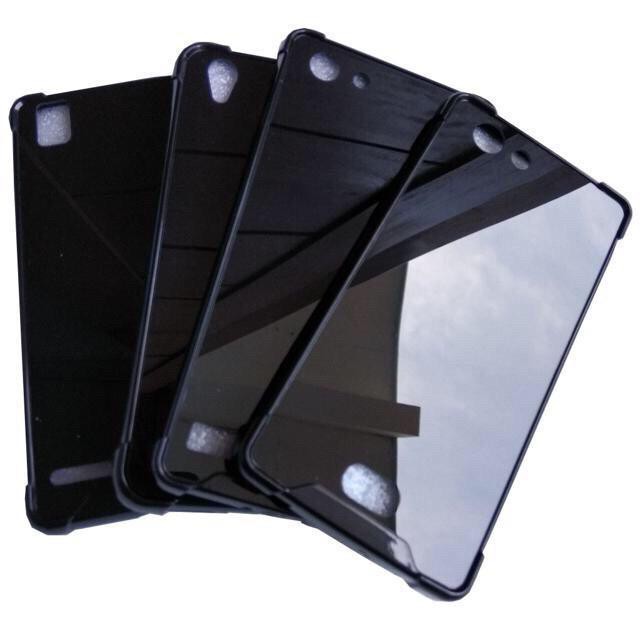 REALME 7i / REALME 7 / Realme 5i / Realme 5s / Realme 5 / Realme C1 / A3s Anticrack Hitam Softcase