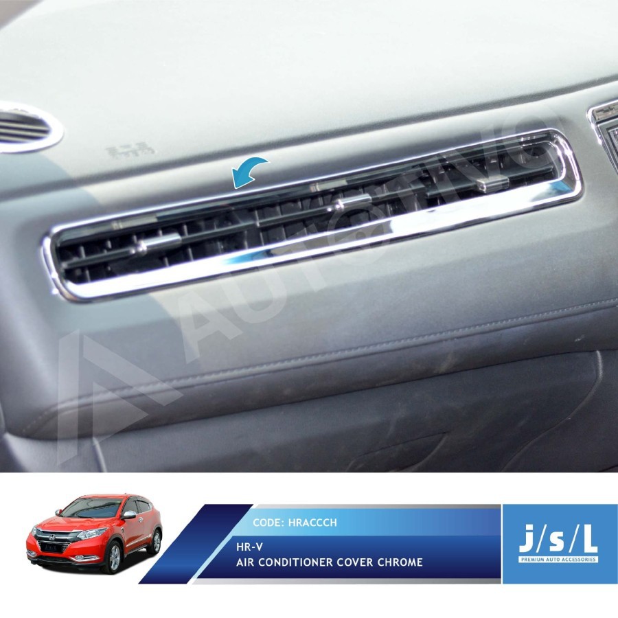 Honda HRV List Lis AC Air Conditioner Cover Chrome