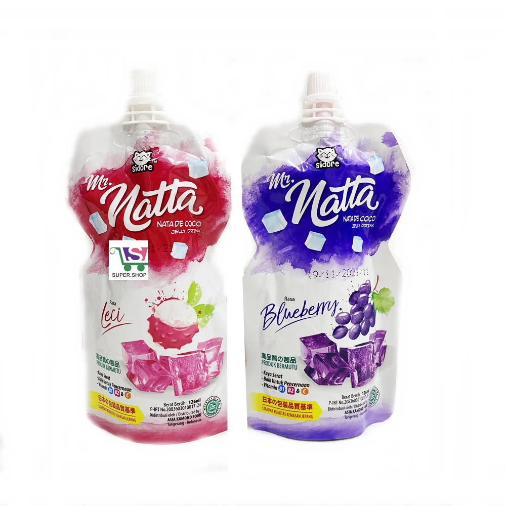 

Mr. Natta Jelly Drink Nata de Coco 126 ml