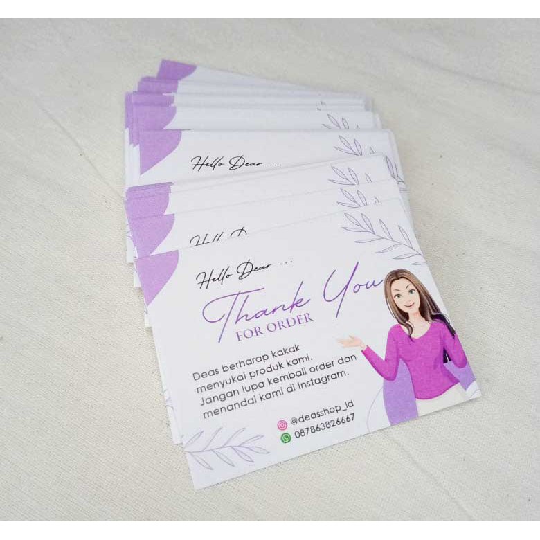 

Thank You Card