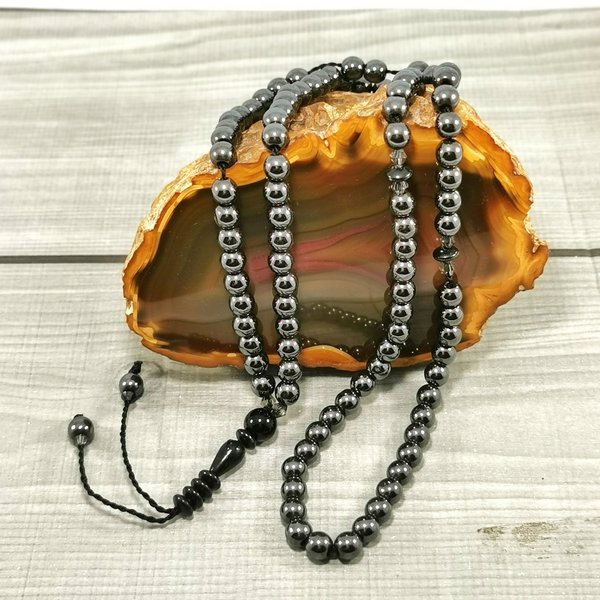 TASBIH NATURAL BLUSTIN 99 BUTIR ORIGINAL OLEH OLEH HAJI DAN UMROH