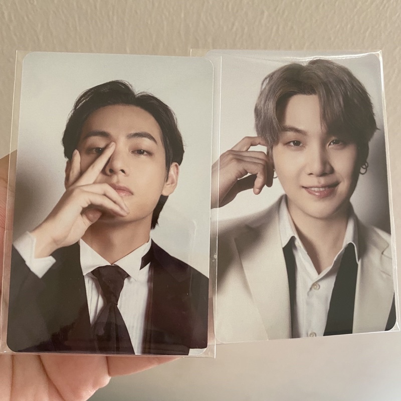 BTS the fact china photocard pc yoongi v taehyung suga official hybe ptd sys lys muster magic shop t