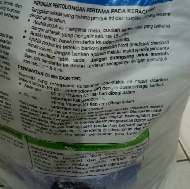 RACUN TIKUS 100% AMPUH talon 0,0055BB SYNGENTA mati kering 50gr Re-pack