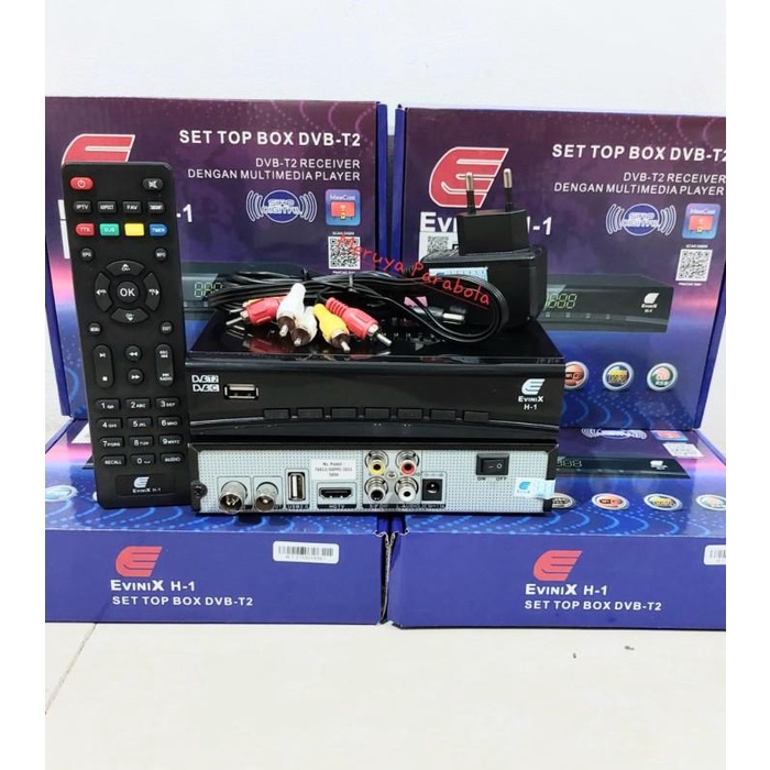 Evinix H1 New 2021 Dvbt2 Adaptor