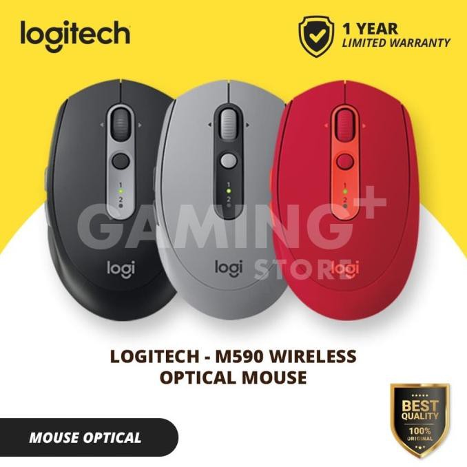 Logitech M590 / M 590 Multi Device Silent Wireless Mouse