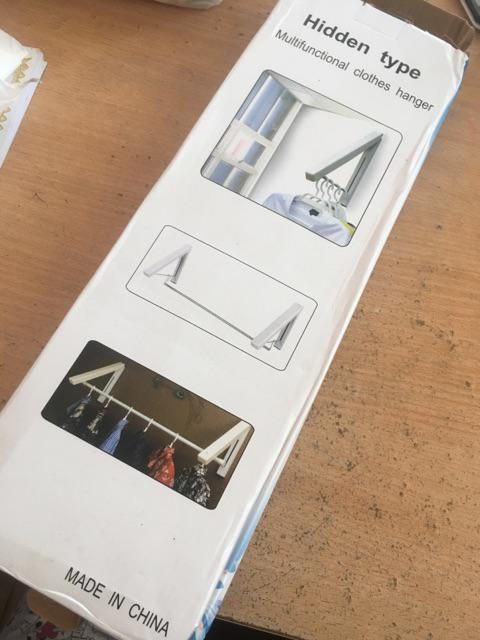 Gantungan Baju Besi / Multifunction Clother Hanger Hiden Type