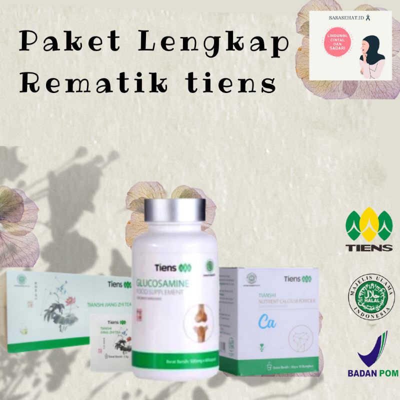 Tiens Paket Rematik Obat Rematik & Obat Asam Urat Original