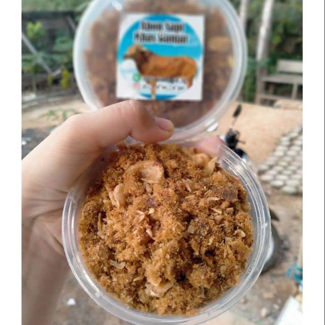 

Abon sapi khas Banjar kemasan cup