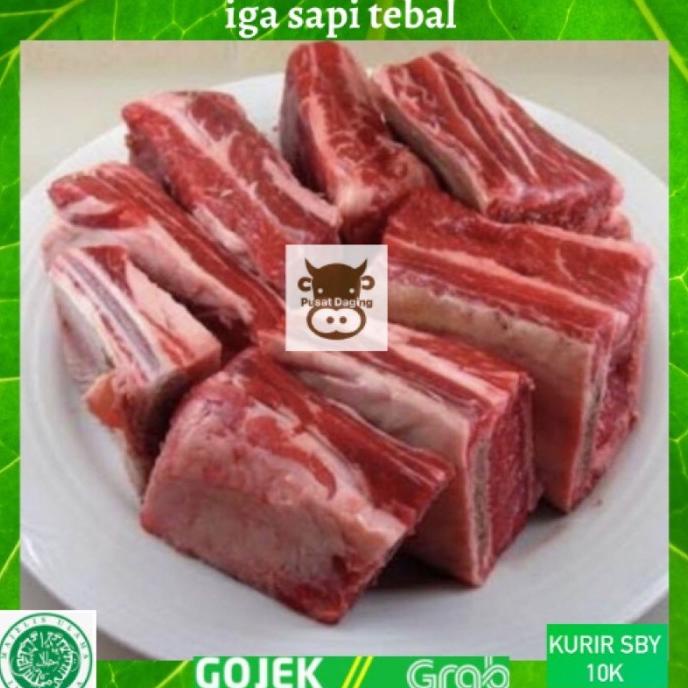 

Unik Iga Sapi Daging Tebal Short Rib 500Gramm Winutoko