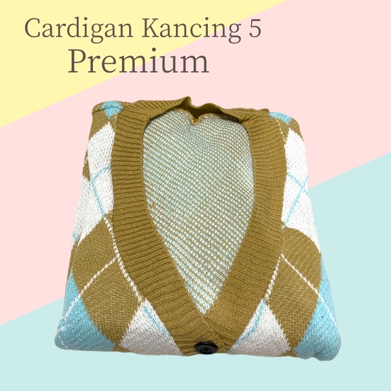 Cardigan Premium Valencia kancing 5