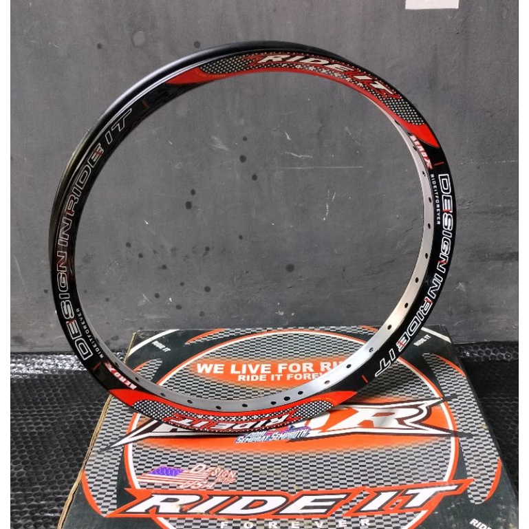 velg ride it velg ride it Aero R velg ride it V shape velg ring 17