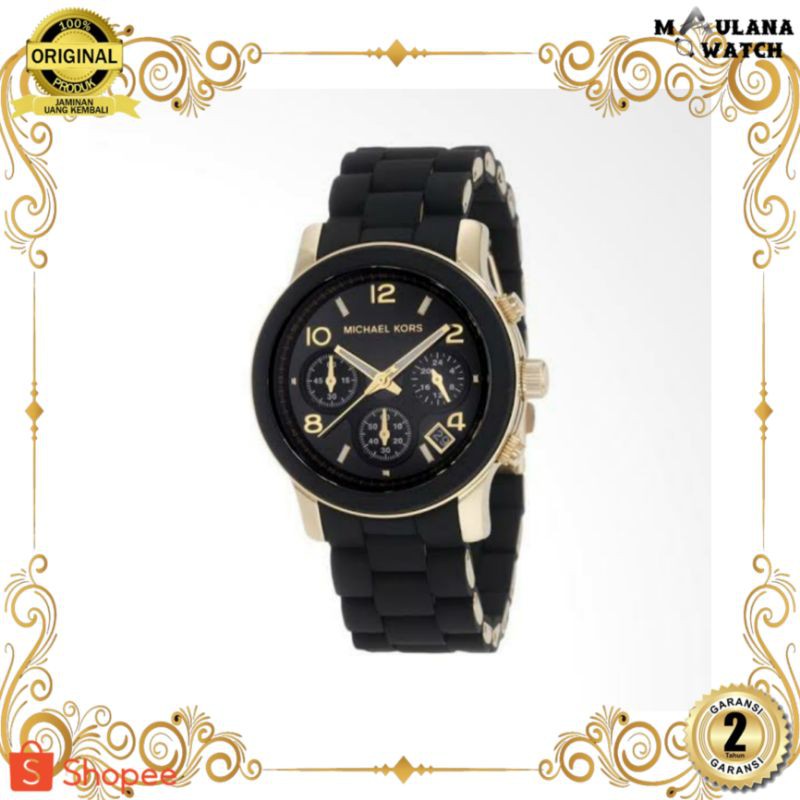 JAM TANGAN PRIA WANITA | RANTAI | KULIT | KARET | MURAH | WANITA MICHAEL KORS MK5191 ORIGINAL