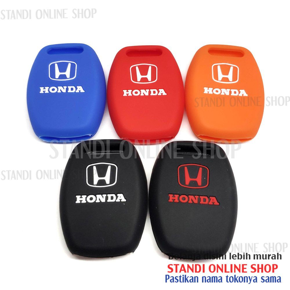 Kondom Kunci Silikon Cover Remote Honda Accord CRV Civic 3 Tombol