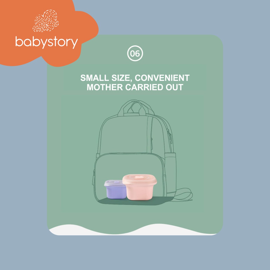 Baby Food Container mpasi wadah mpasi bayi wadah penyimpanan mpasi perlengkapan mpasi