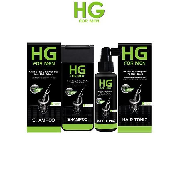 HG Shampoo For MEN / Shampoo HG 200ml / HG HARTONIC 90ML