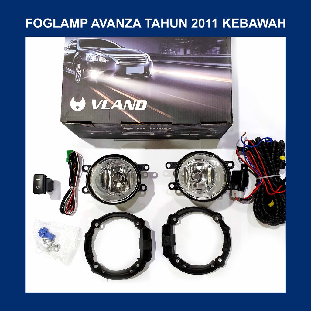 Foglamp avanza lama tahun 2011 kebawah