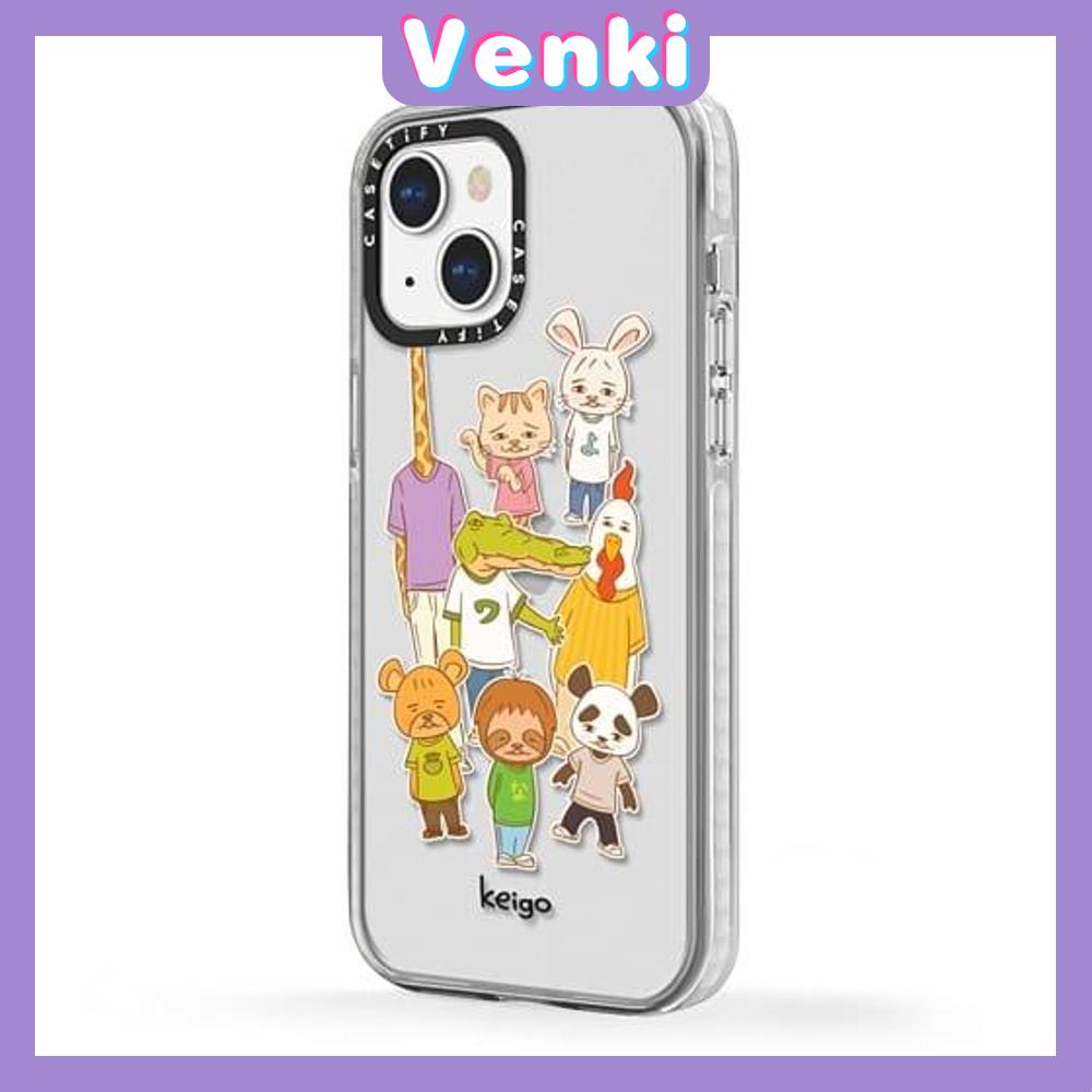 iPhone Case Silicone Soft Case Clear Case Thick TPU Camera Protection Frame Shockproof Case Cartoon Animal Cute Style For iPhone 13 Pro Max iPhone 12 Pro Max iPhone 11 Pro Max iPhone 7 Plus iPhone XR XS MAX Pro Max 12 7/8/S XR X/XS 11 13 Plus/8 pro