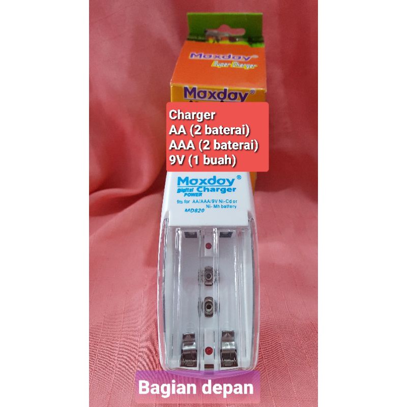 Charger baterai AA,AAA,9V