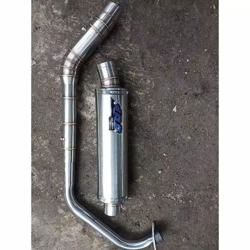 KNALPOT DOS (INLET 50) FU SONIC CBR TIGER VIXION MEGAPRO GL SCORPIO MX DLL