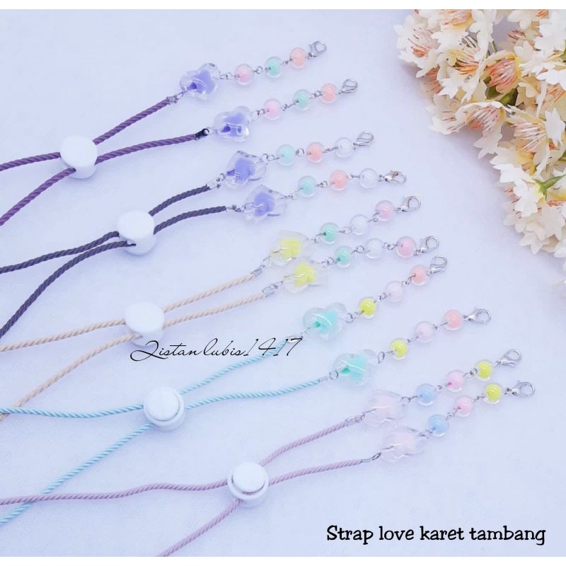 Strap love karet tambang beli 10 free 2