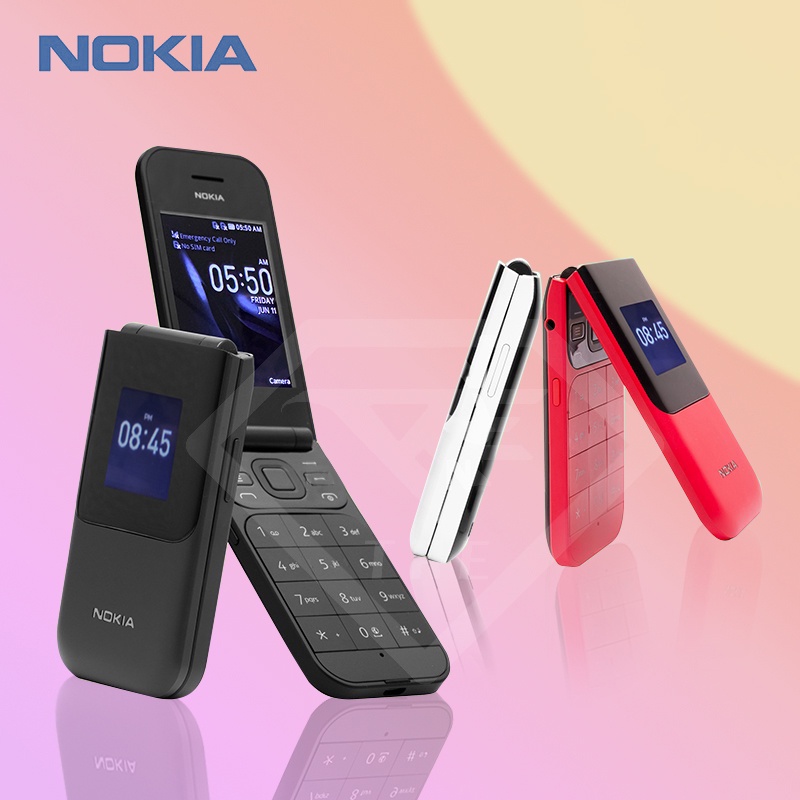 TRE NOKIA 2720 FLIP DUAL SIM GARANSI TOKO HP JADUL NOKIA JADUL LIPAT