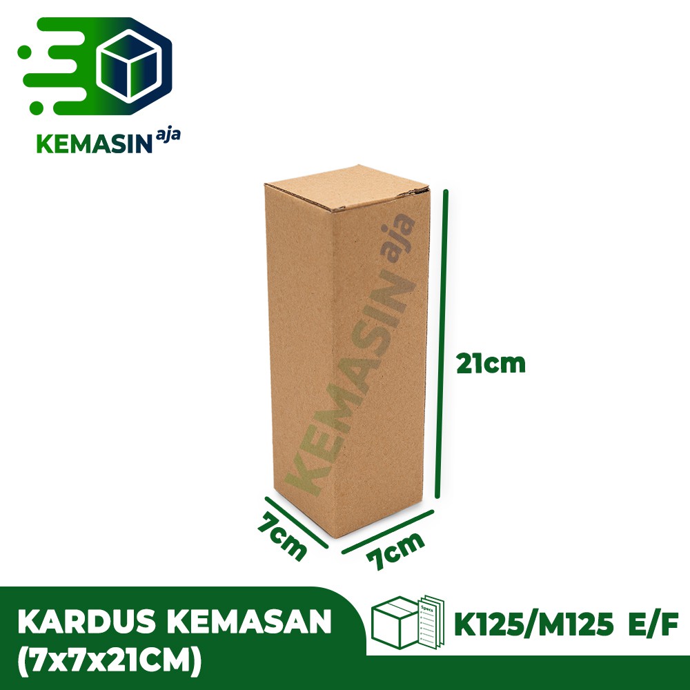 

Box Kardus / Packaging Serbaguna Dimensi 7x7x21 cm