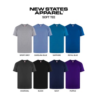 New States Apparel Softstyle 3600 S XXXL Shopee  