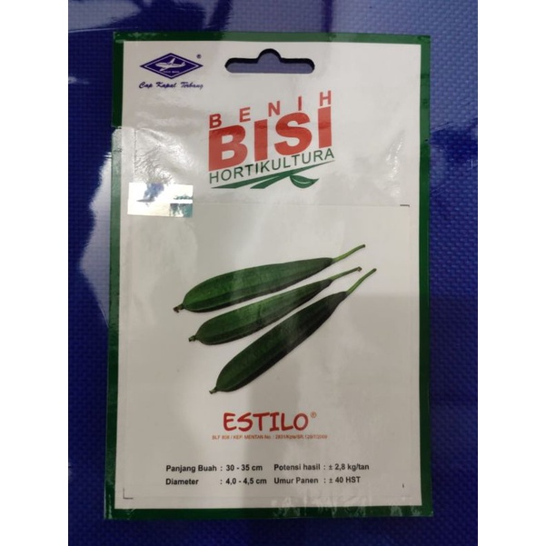 

BISI- Benih/ Biji Gambas Estilo 1 Pack isi 10 Biji