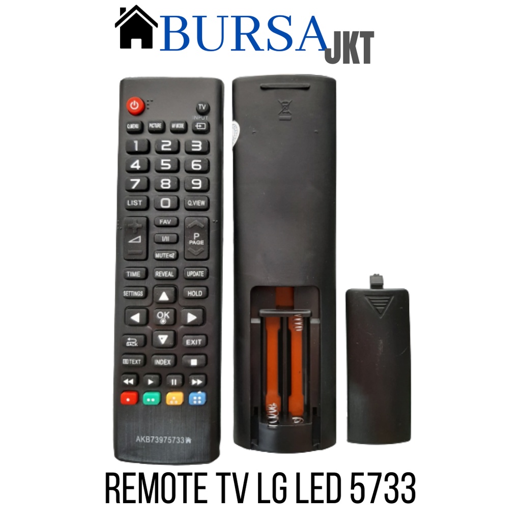 REMOTE TV TABUNG LCD LED LG 5733 USB MOVIE AKB73975733