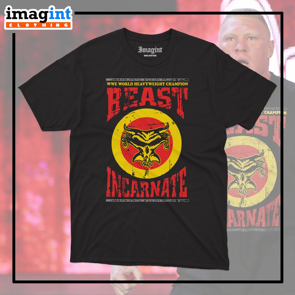 BAJU KAOS DISTRO BROCK LESNAR INCARNATE