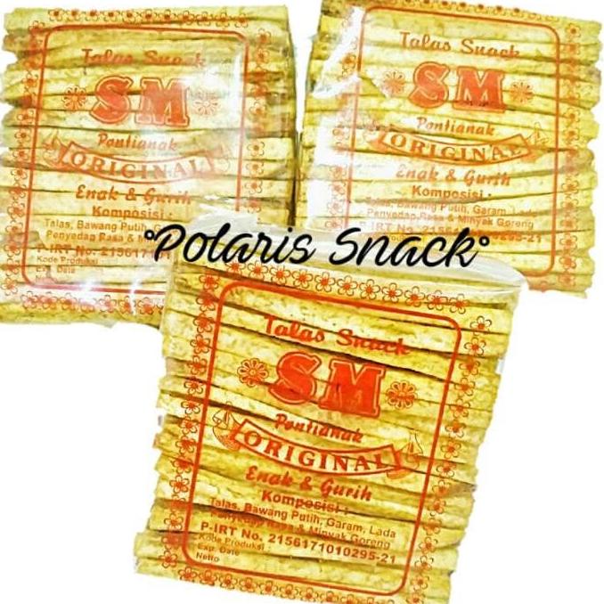

PROMO Keripik Talas stick SM / Keripik pontianak / Jajanan pontianak MURAH