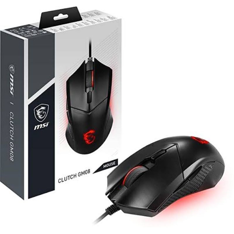 MSI Clutch GM08 GM 08 Gaming Mouse ORIGINAL