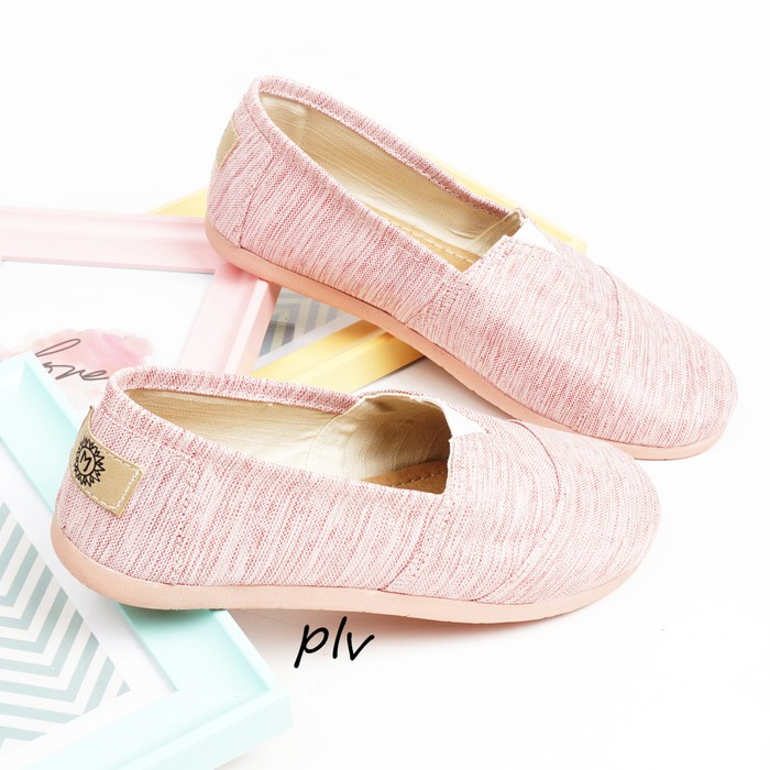 Original  Sepatu Flat Shoes Flatshoes Murah ala Wakai NS55 Salem - Murah
