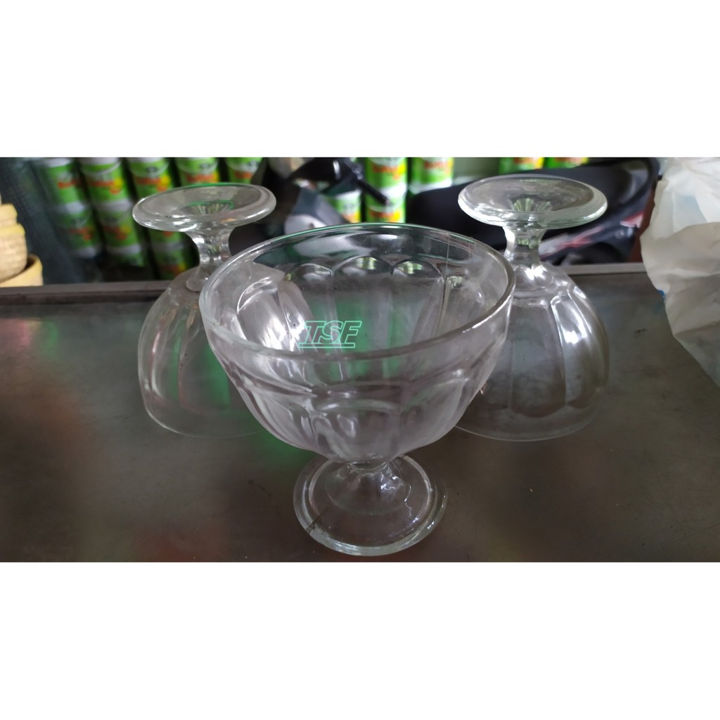 Gelas Kaca Besar / Gelas Es Campur Kaca / Mangkuk Kaca