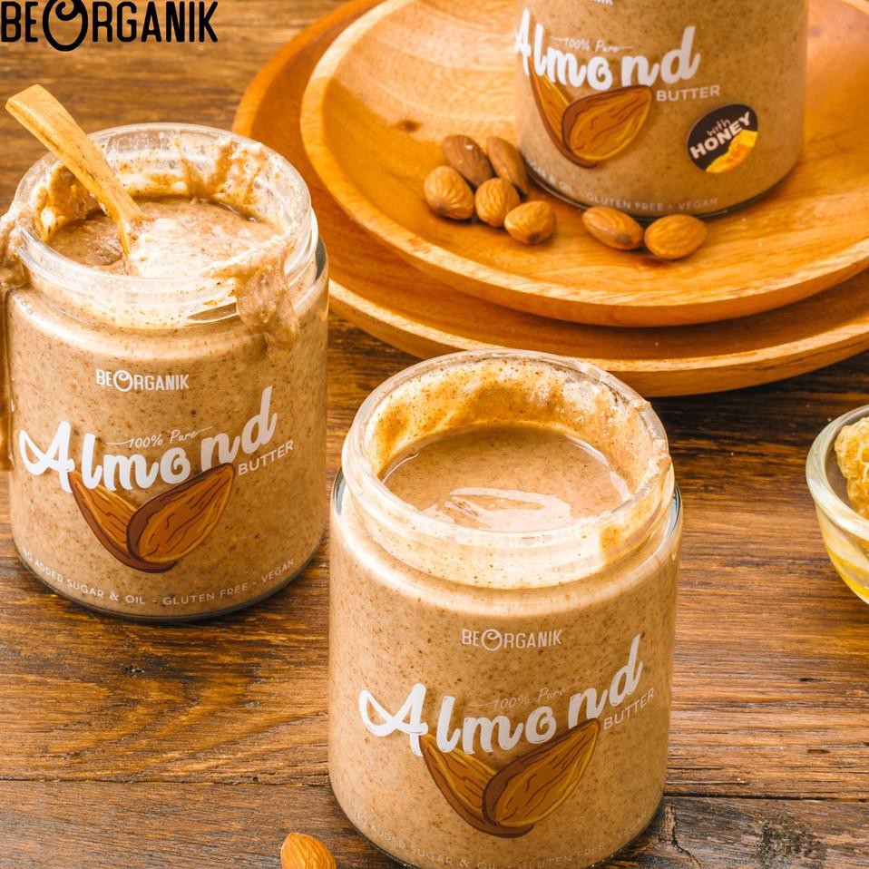 

Promo Hari Ini" Beorganik Roasted Almond Butter / Selai Almond 260Gr (Unsweetened, Gluten Free,Vega