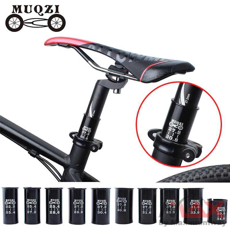 MUQZI Seat Post Reducing Sleeve Adapter Adjust Diameter - MU2 Warna Hitam