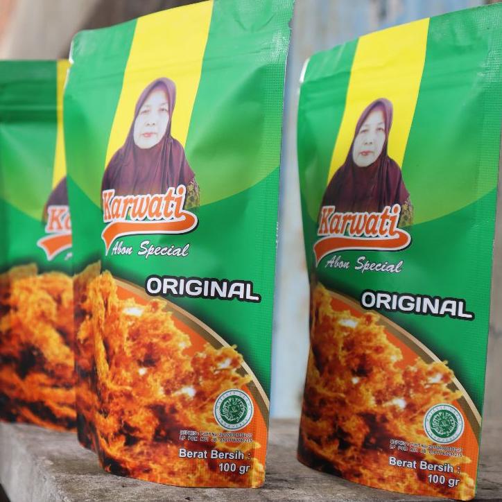 

✼ Abon ayam karwati pouch original ✼