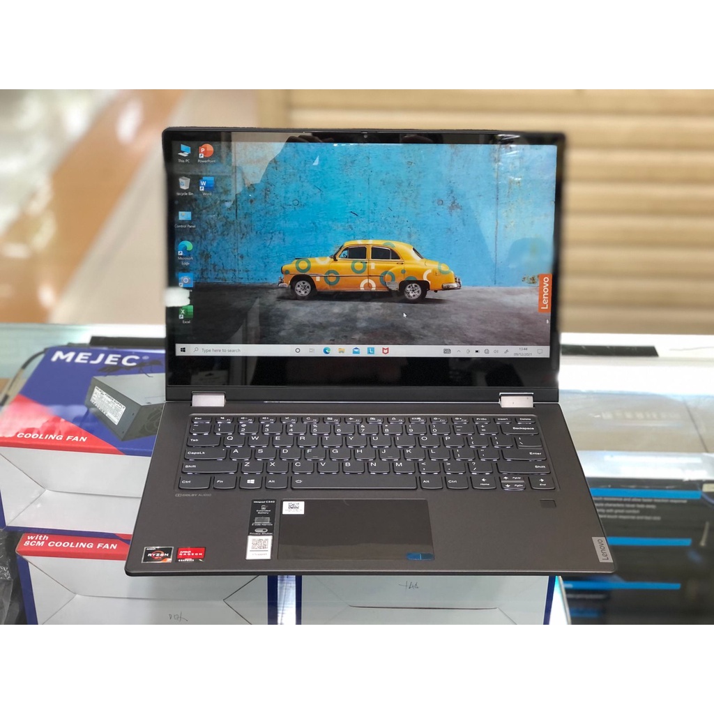 Laptop leptop second seken LE C340  AMD RYZEN RAM 8GB DDR4 SSD 256 LAYAR TOUCHSCREEN LIKE NEW BANGAT SEPERTI BARU MULUS desain Gaming Programmer bergaransi  resmi 1Tahun bisa dilipat diputar 360 derajat