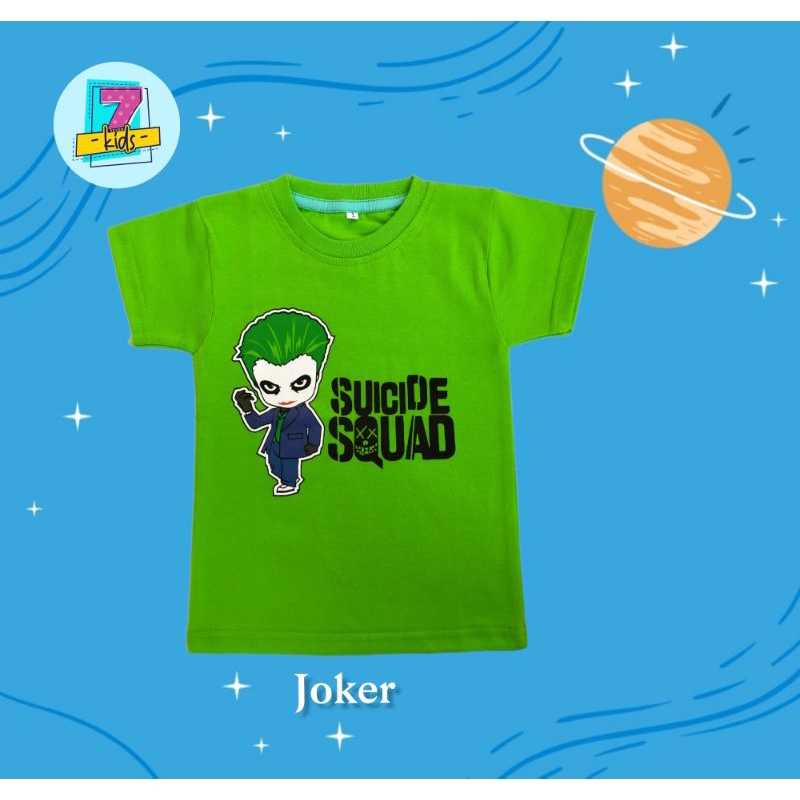 KAOS ANAK KARAKTER JOKER