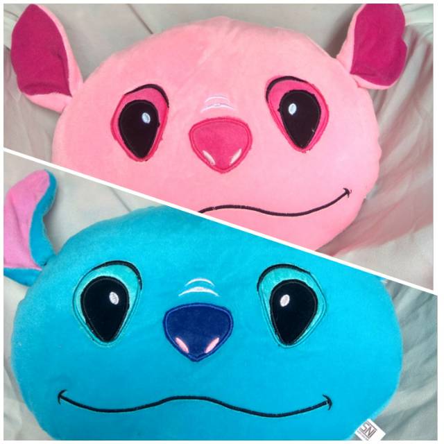 Bantal lucu karakter lilo stitch