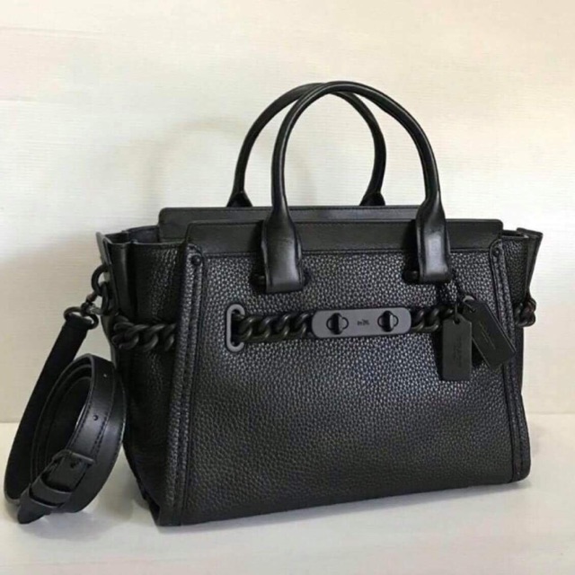 Coach Swagger 27 Black Chain