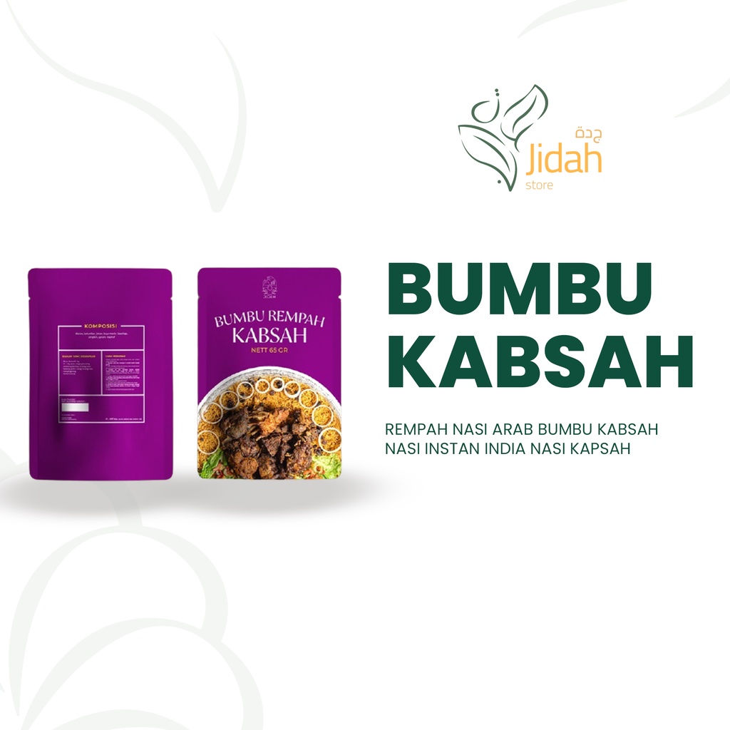 Nasi kabsah instan bumbu kebasah rempah nasi arab bumbu kabsah nasi instan india nasi kapsah