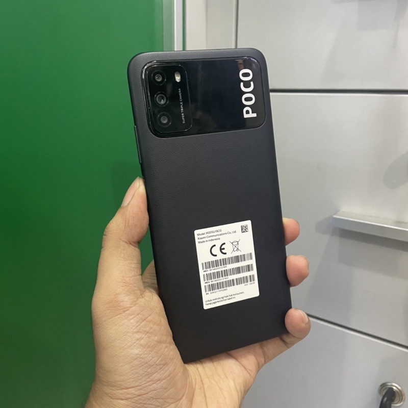 poco m3 ram 6gb internal 128gb second bekas pakai