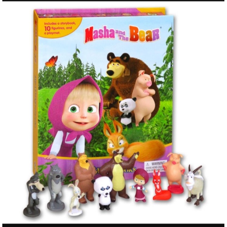 My Busy Book (book, figure and playmat)