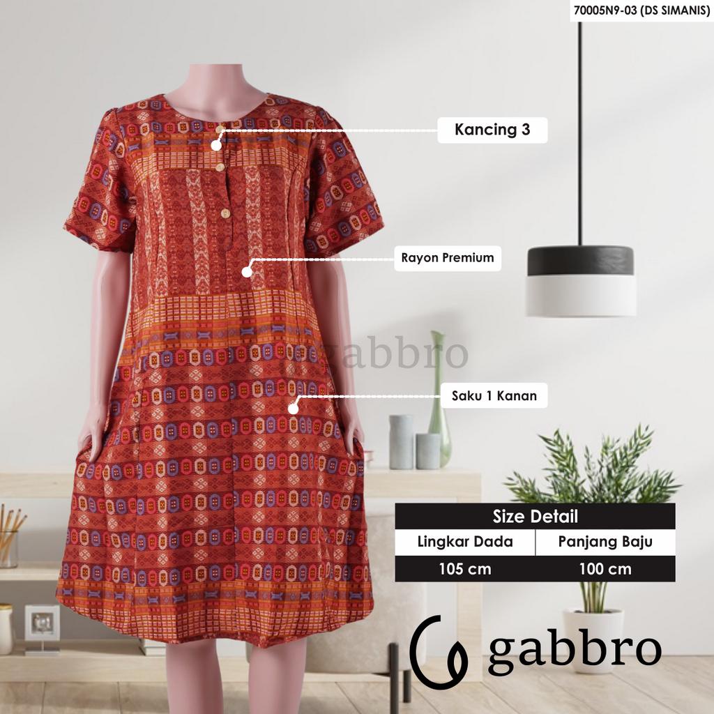 GABBRO | DASTER KUDA MAS BATIK TERBARU