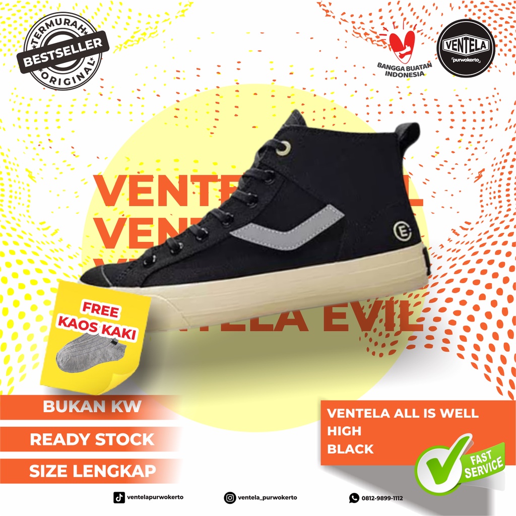 Ventela All Is Well High Black