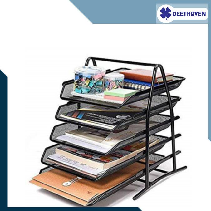 

Rak Dokumen Susun 5 Tingkat / Paper Tray / Letter Tray 5 Tier Best Produk